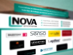 diseño anuncio Nova Encimeras Creative Studio