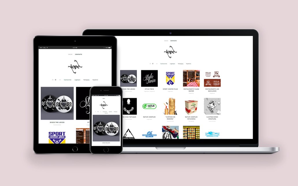 vistas web responsive de Zlope Creative Studio