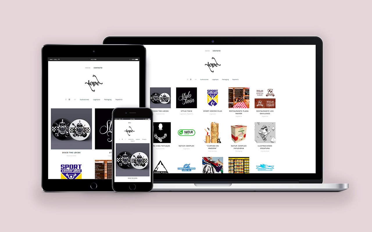 vistas web responsive de Zlope Creative Studio
