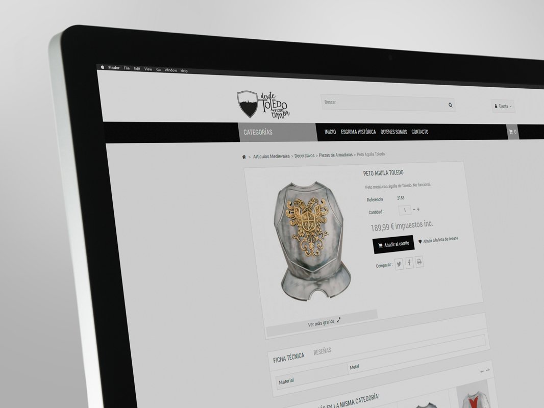 producto tienda online Desde Toledo con Amor Creative Studio