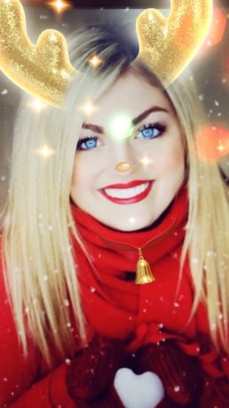 Filtro Snapchat reno navidad