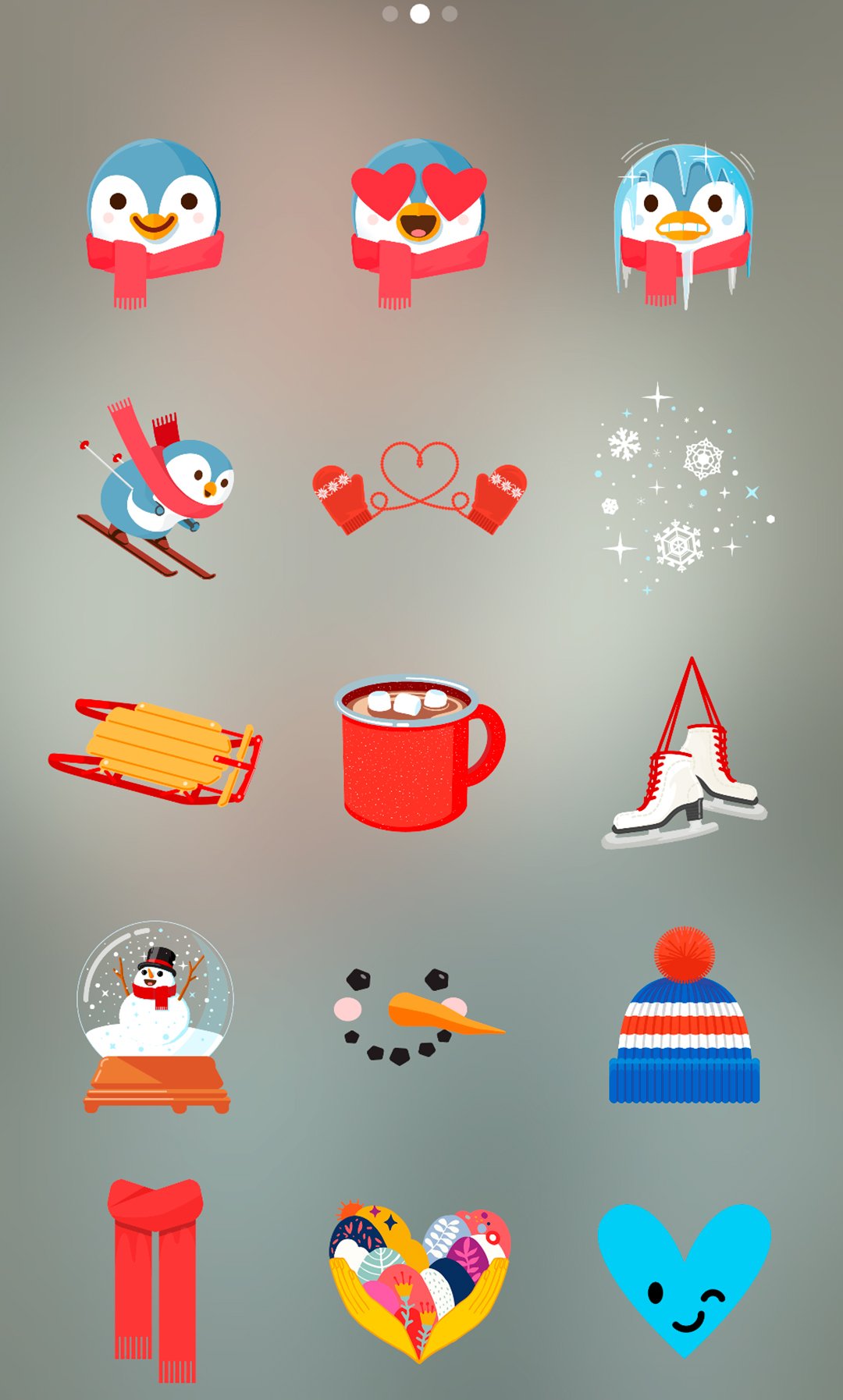 Stickers navidad instagram