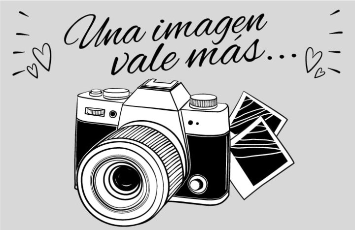 Post-una-frase-vale-más cámara en blanco y negro