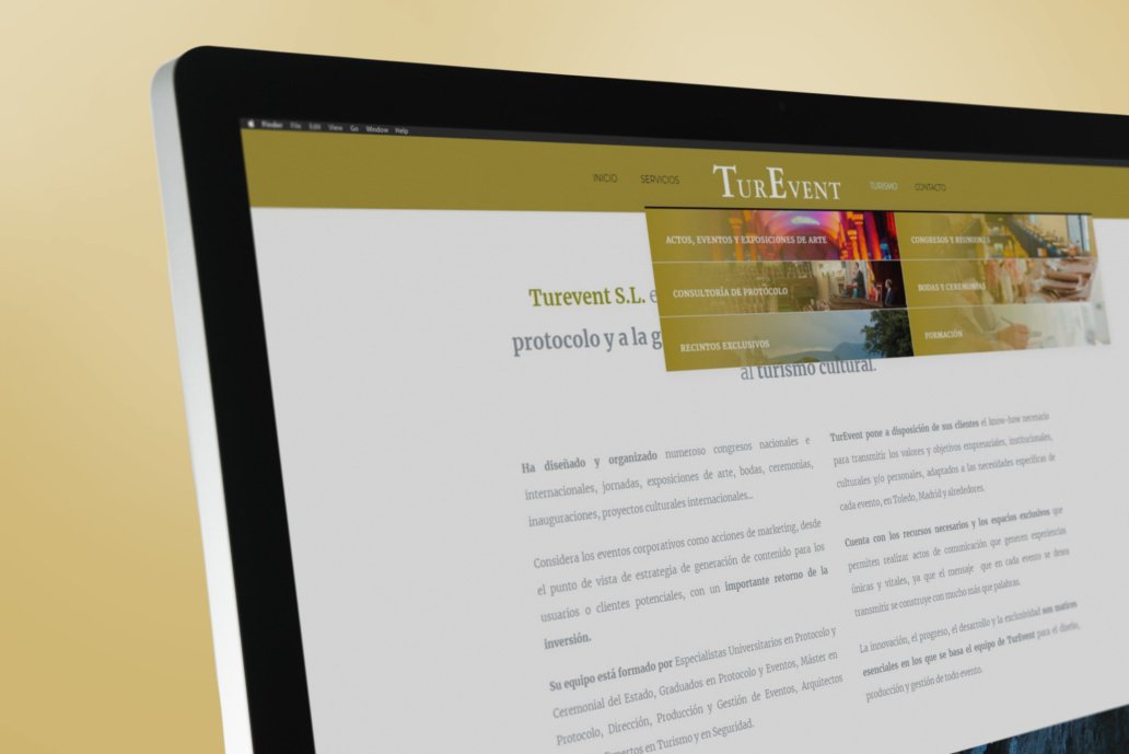 Men&uacute; TurEvent - Creative Studio