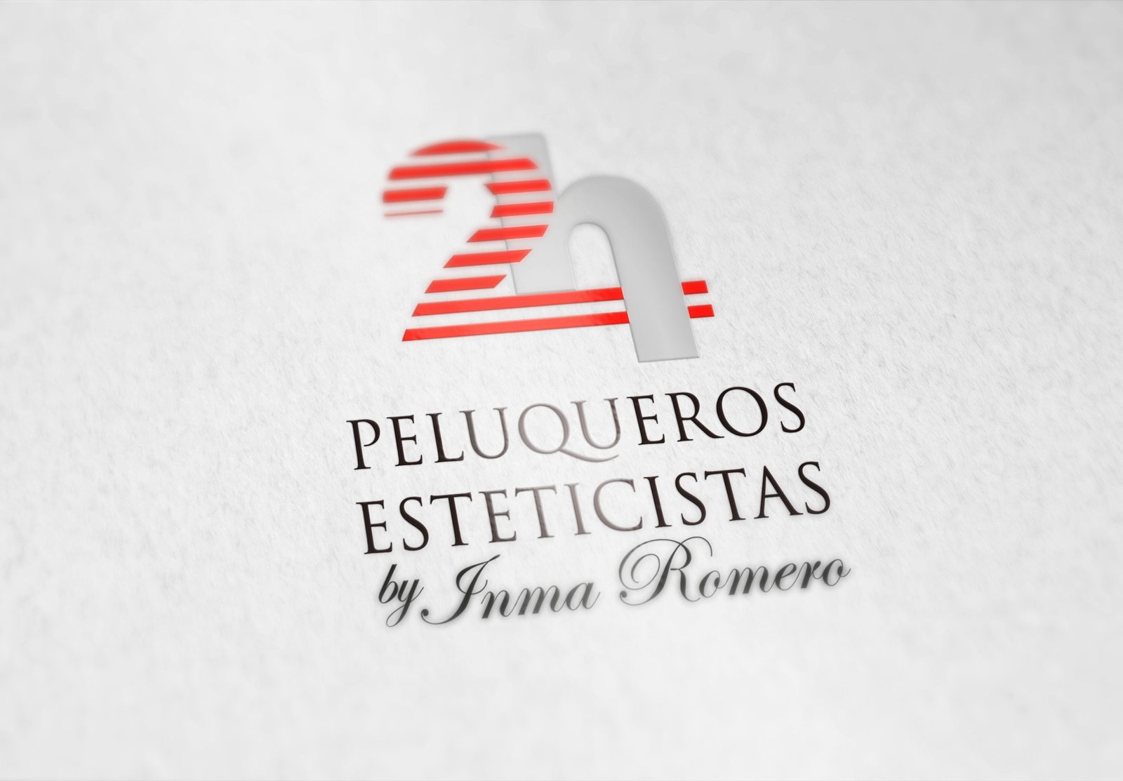 Logo 2h peluqueros y esteticistas - Creative Studio, Diseño, Web y Publicidad en Toledo