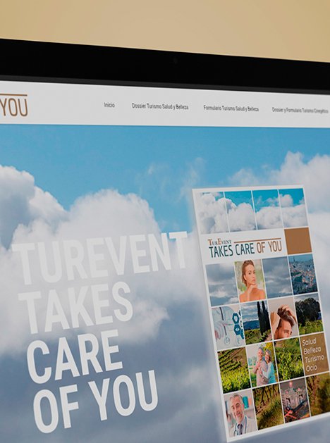 turevent takes care of you - creative studio, Diseño, Web y Publicidad en Toledo