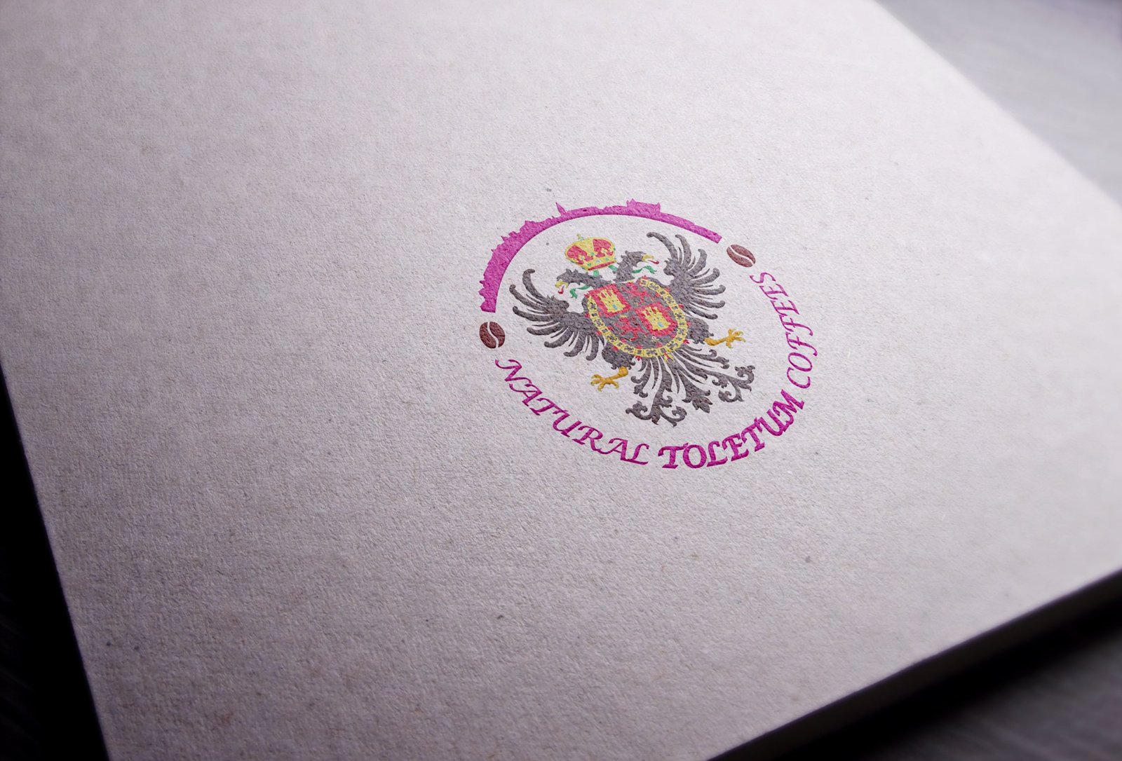 Logotipo Toletum Natural Coffee - Creative Studio, diseño, web y publicidad en Toledo