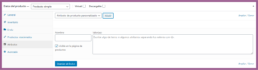 Atributos personalizado - Cómo crear un producto simple descargable en Woocommerce - Creative Studio, diseño, web y publicidad en Toledo