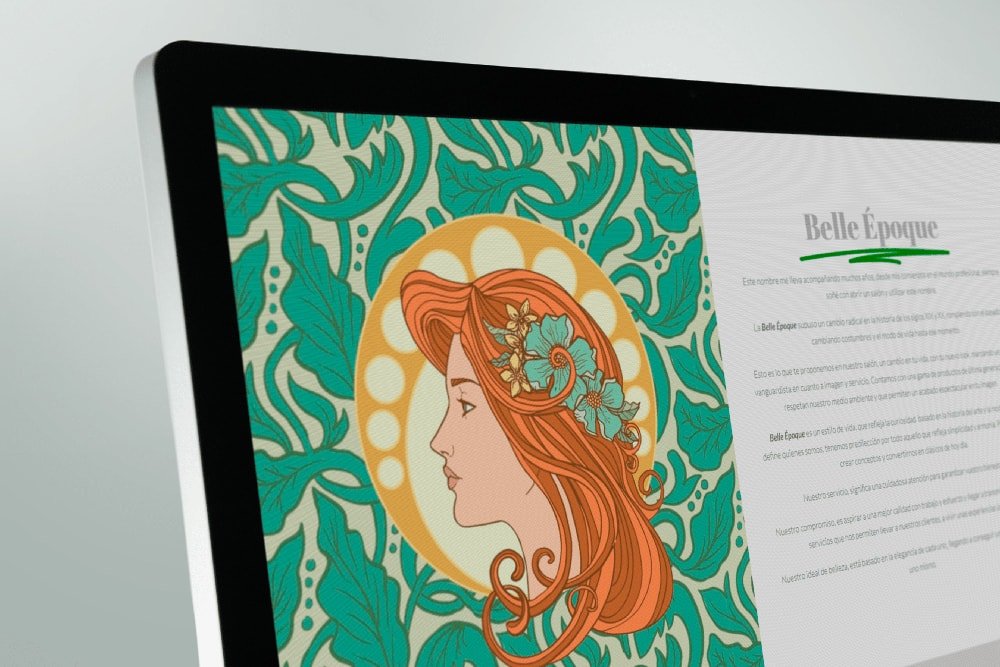 Salón Belle Époque Historia - Creative Studio, diseño, web y publicidad en Toledo