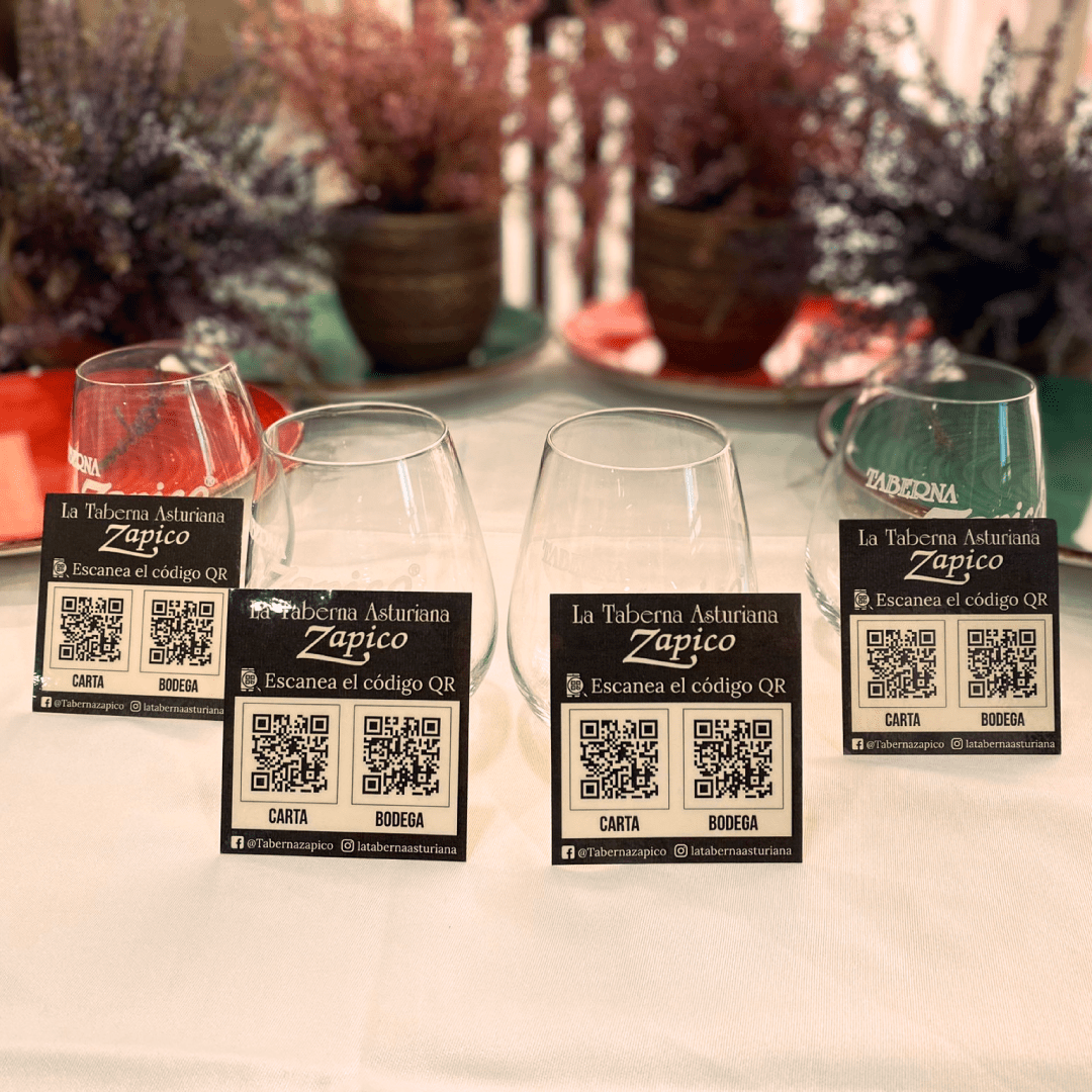 Código QR Taberna Asturiana Zapico - Creative Studio, diseño, web y publicidad en Toledo