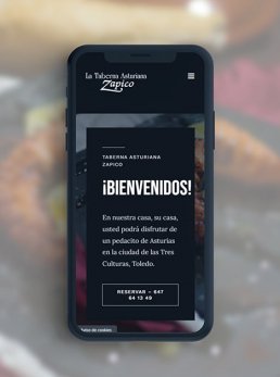 Taberna Asturiana Zapico - Creative Studio, diseño, web y publicidad en Toledo